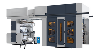 CI High Speed ​​6 Colors Flexo Machine 200m/min 