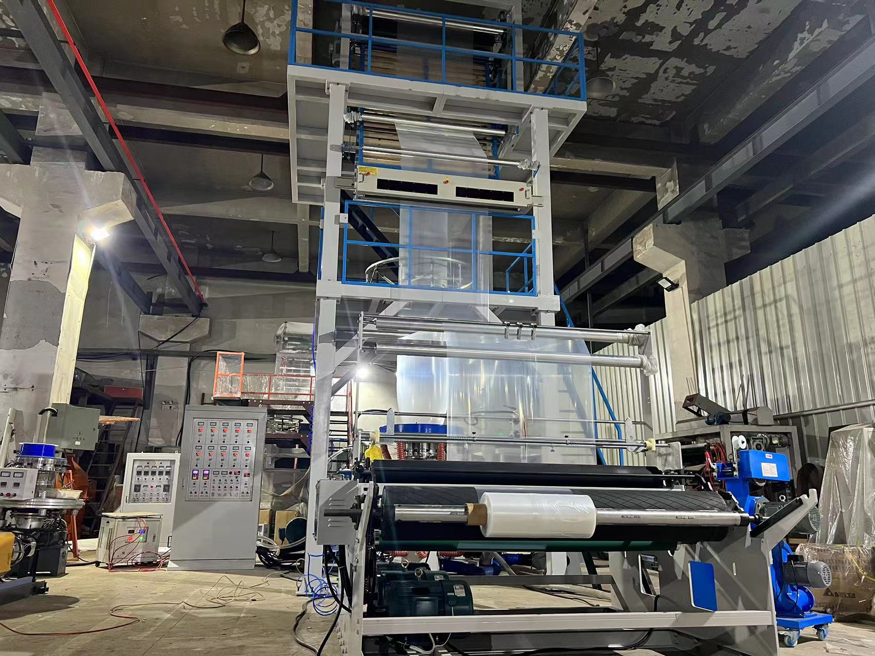 Ab duas camadas co-extrusão de plástico de nylon de nylon machine 