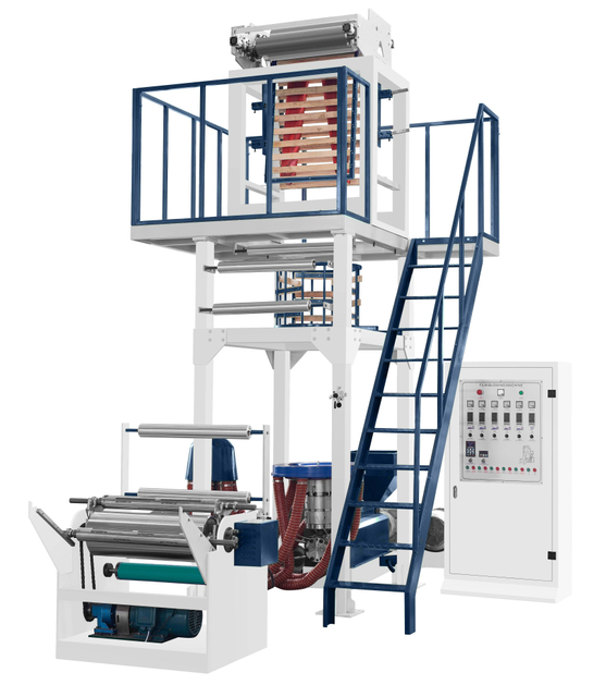 ຄວາມໄວສູງຊັ້ນດຽວ PE Plastic Nylon blown film Machine 
